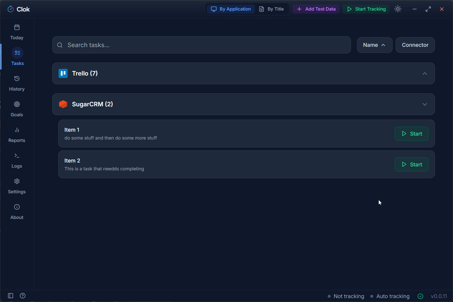 Task Management Interface